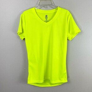 NWOT Neon V-Neck Athletic Tee